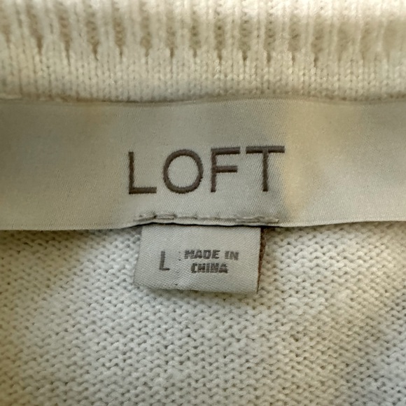 Loft Lace Trim Sweater - Picture 7 of 8